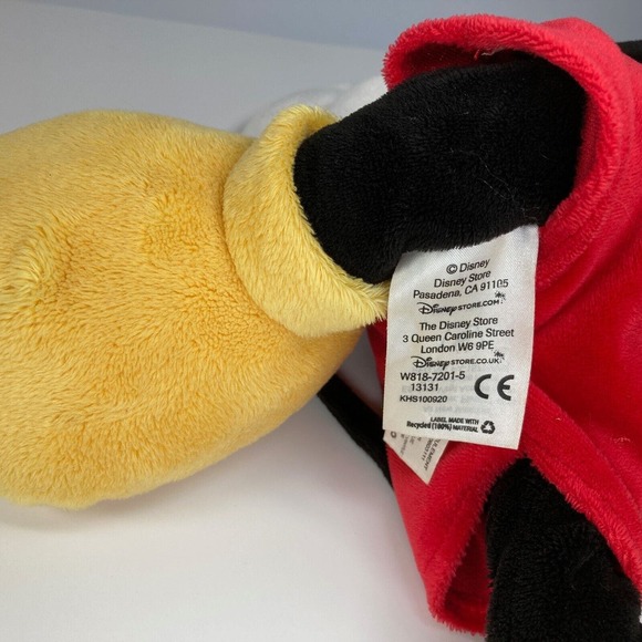 Genuine UK Disney Store Mickey Mouse 19" Plush Collectable - Great Condition - Picture 9 of 9
